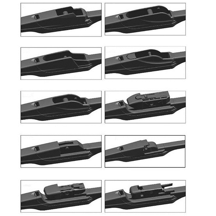 JJ Novae multifunctional tergo wiper ferrum cum 10 adaptors