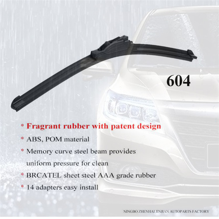 JINJIAN lux consuetudo multi windshield wiper ferrum windscreen wiper laminas multi clip